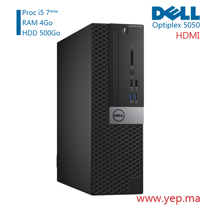 DELL Optiplex 5050 7eme 4GB Ram 500GB