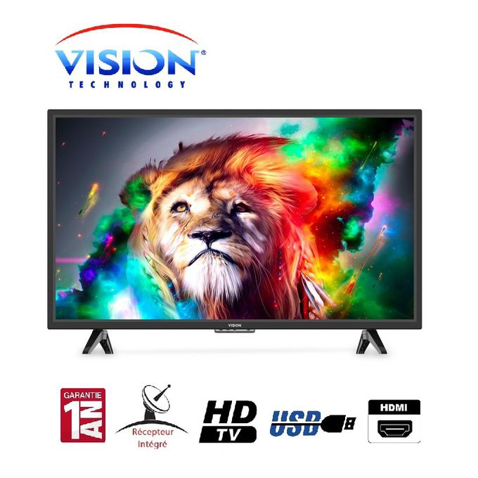 TV LED 32 pouces Vision avec récepteur intégré